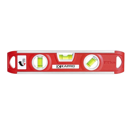 Kapro Tools Kapro Magnetic Aluminum Torpedo Level with Plumb-Site - 9in 231V